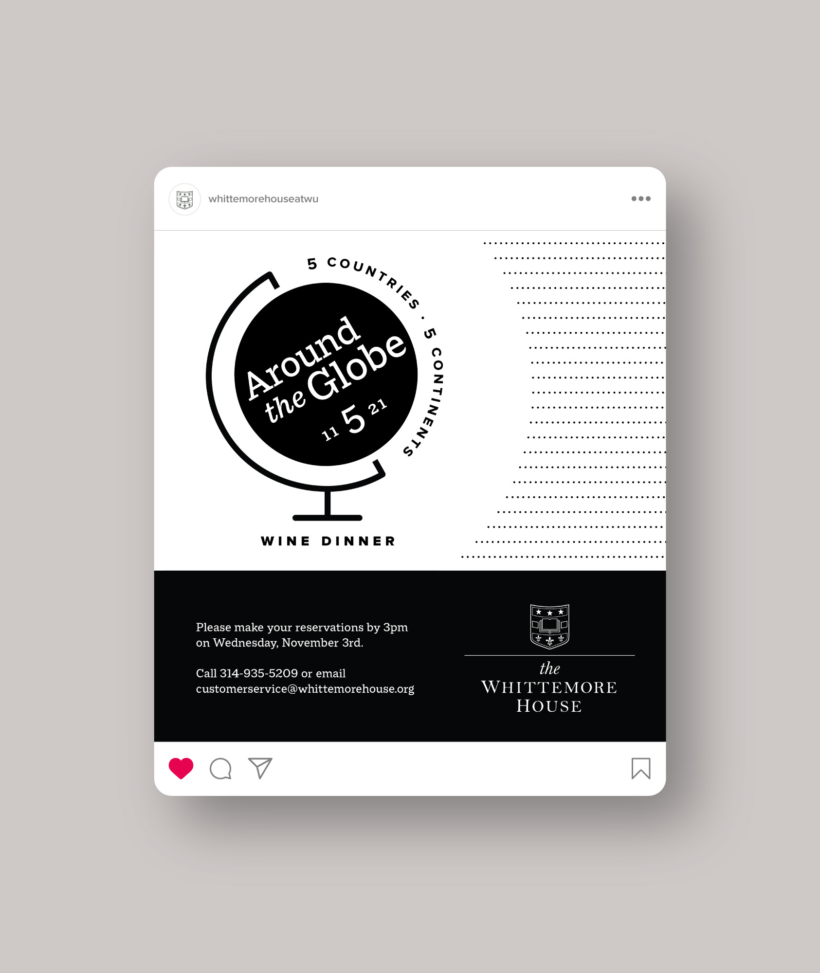 Around the Globe social media graphic