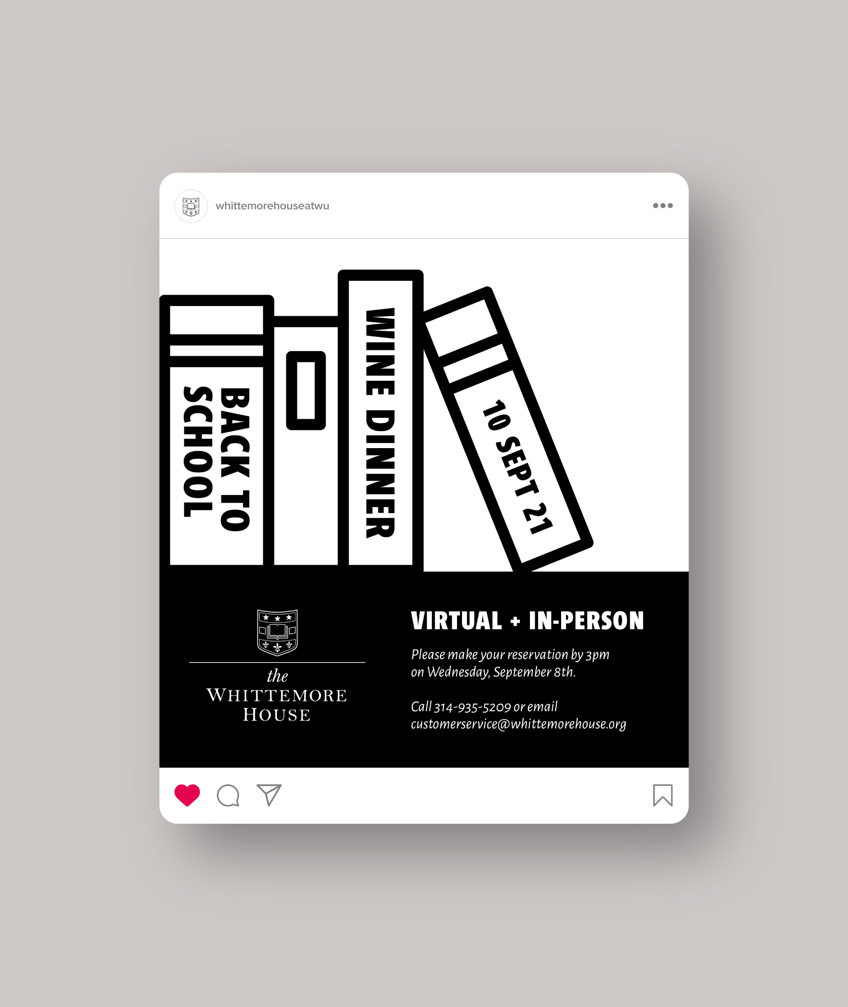 Back to School social media graphic