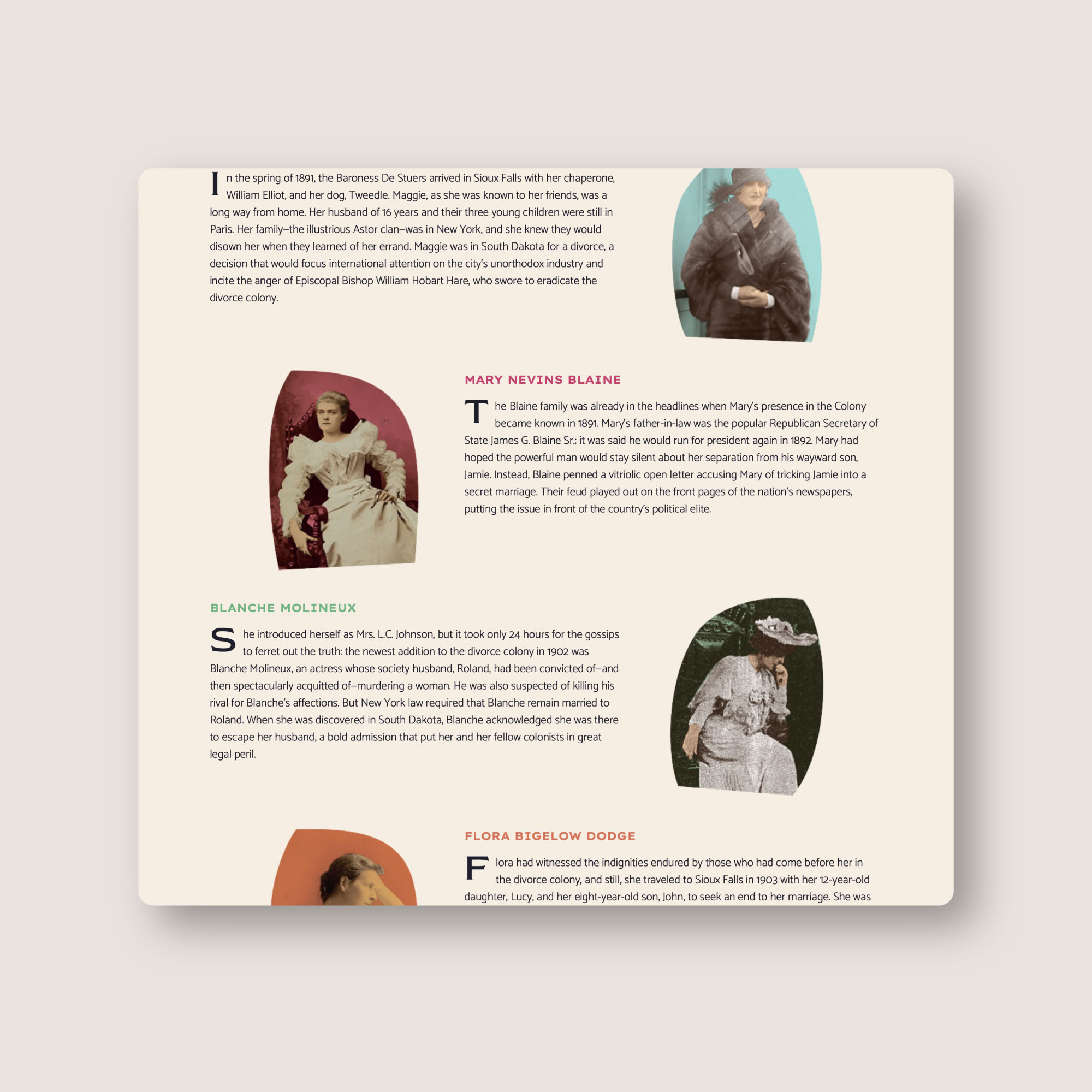 website About the Book page