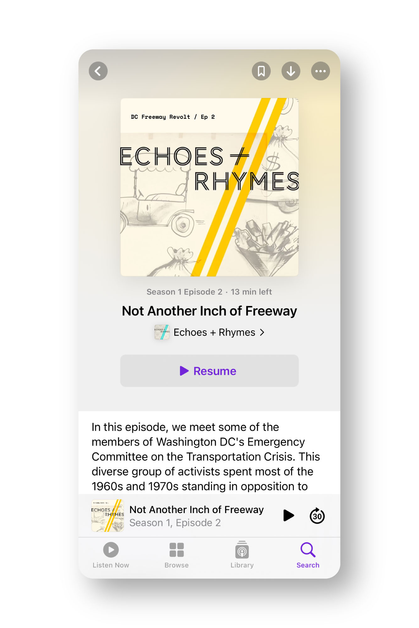 Echoes + Rhymes podcast