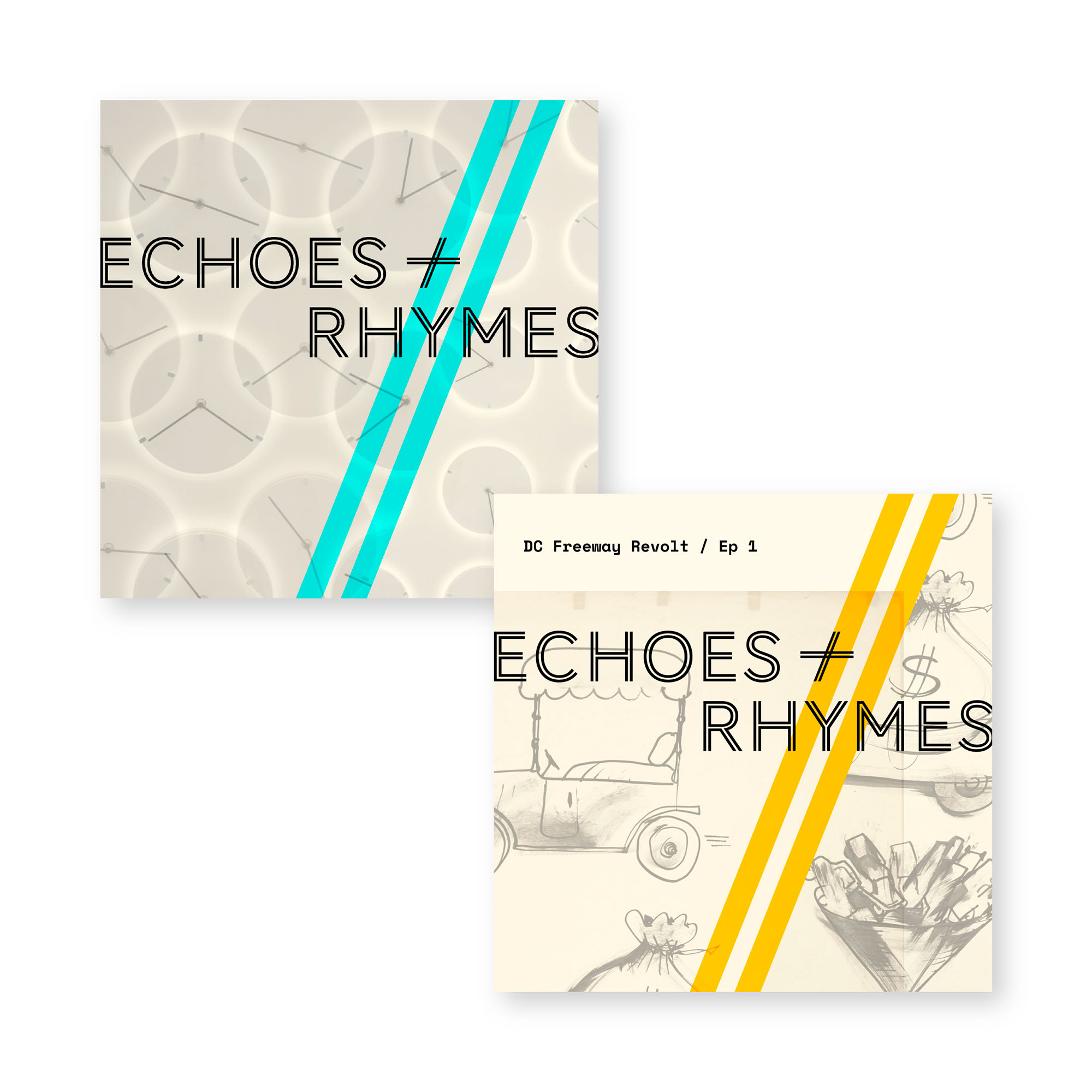 Echoes + Rhymes podcast covers — Northfound