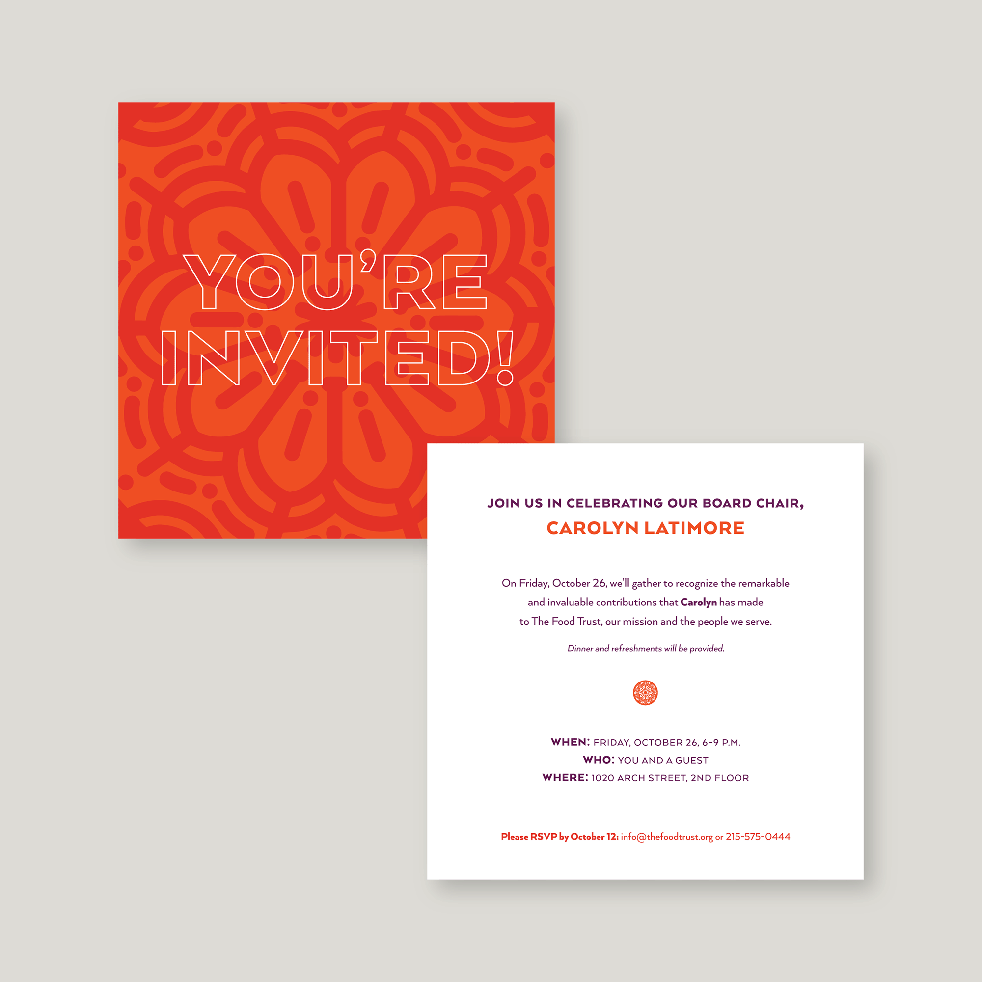 Carolyn Latimore invitation