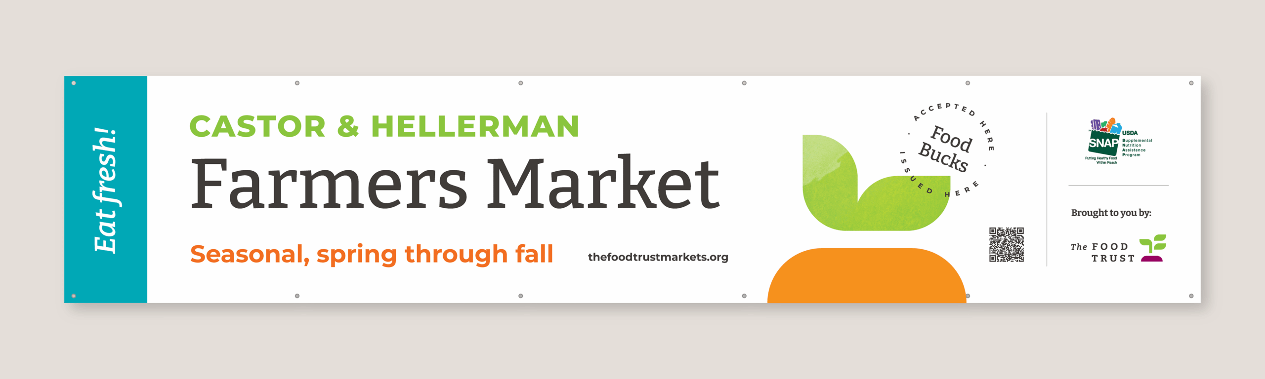 farmers market banner