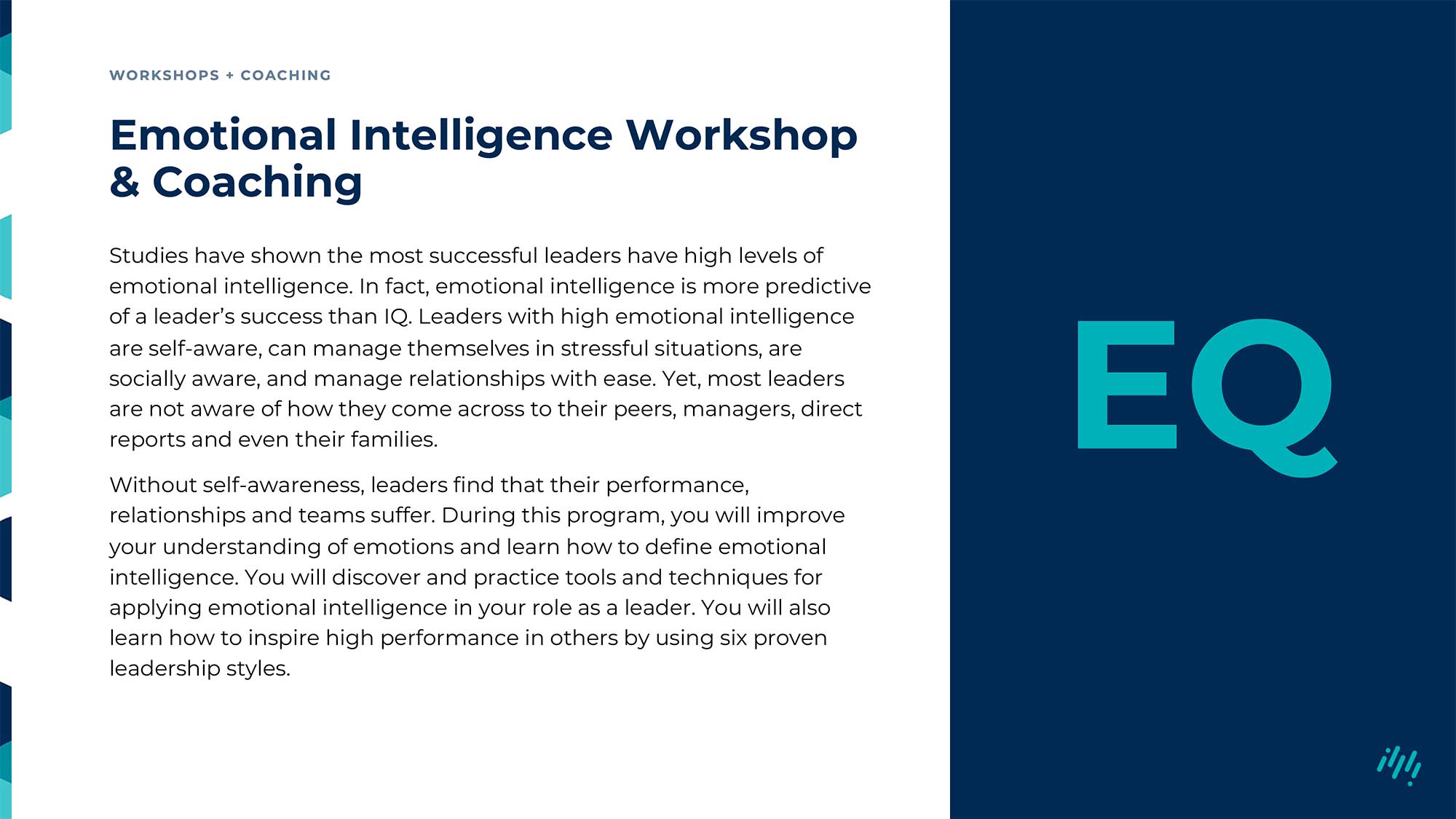 Emotional Intelligence presentation slide