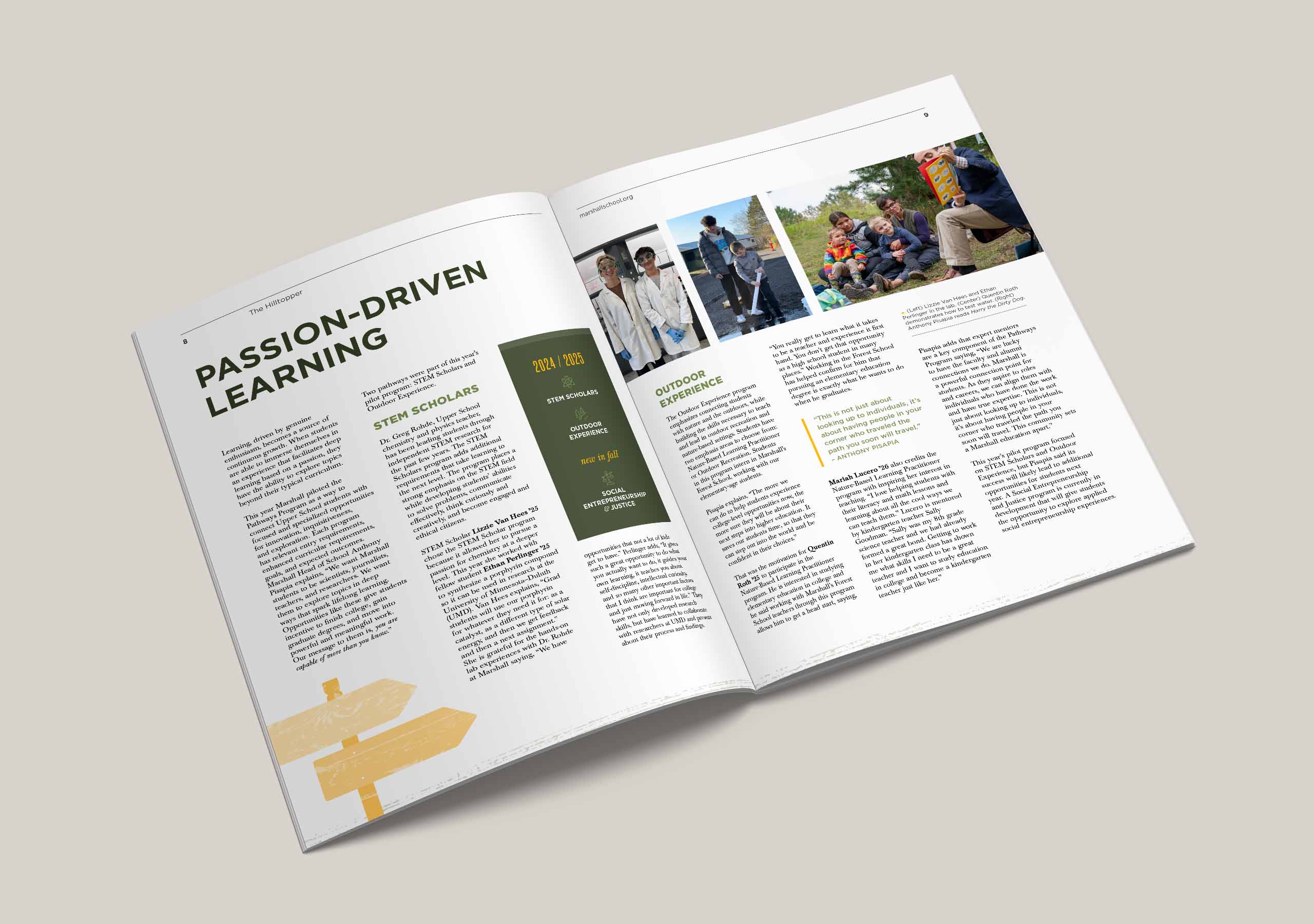 Passion-Driven Learning spread